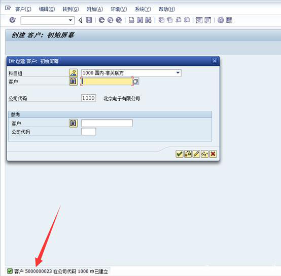 SAP中新建客户 图10