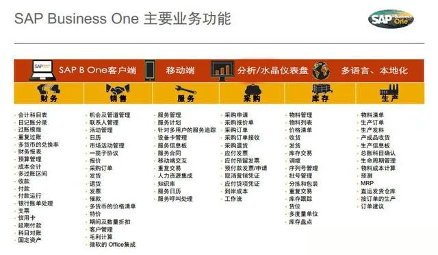 什么是 SAP Business One（SAP B1） 图3